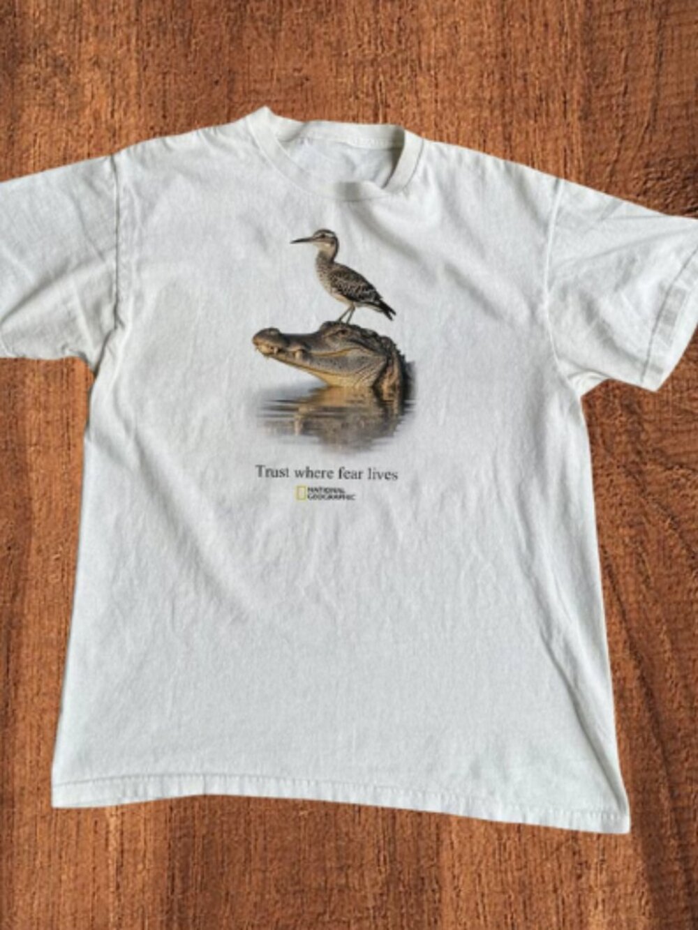National Geographic Alligator Bird Unisex T-shirt